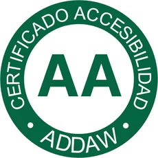 Certificado de accesibilidad web ADDAW, nivel Doble A